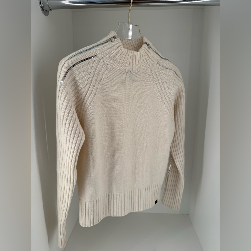 Head Cream Turtleneck Sweater by Lindsay Vonn